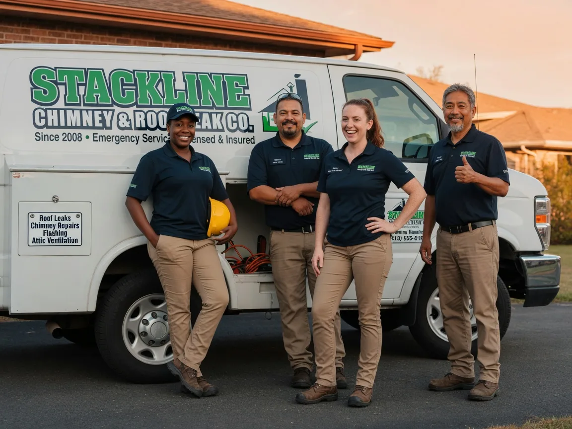 Chimney flashing repair company in Brohman, MI